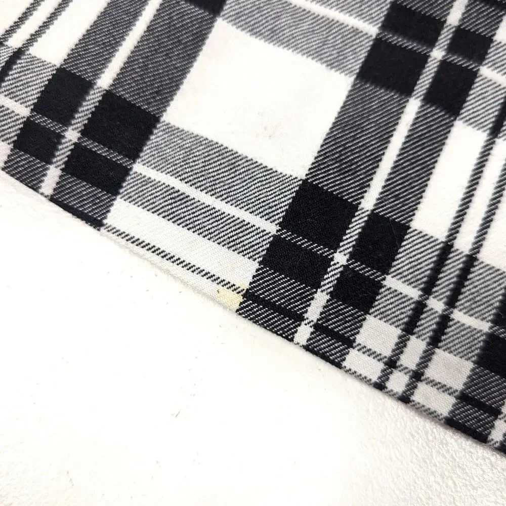 Kelly's Kids Dress Girls Size 2T Black Zebra Plaid Shift